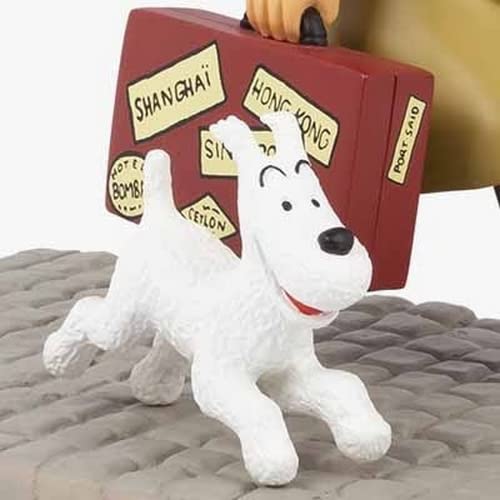 Collectible Resin Figure Tintin and Snowy ils arrivent !! 22cm (45994)