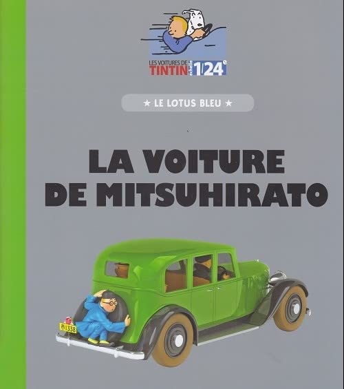 Collectible car Tintin, Mitsuhirato's car Nº22 1/24 (2020)