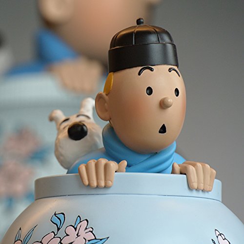 Collectible figure Moulinsart Tintin and Snowy in The Chinese Vase (46401)