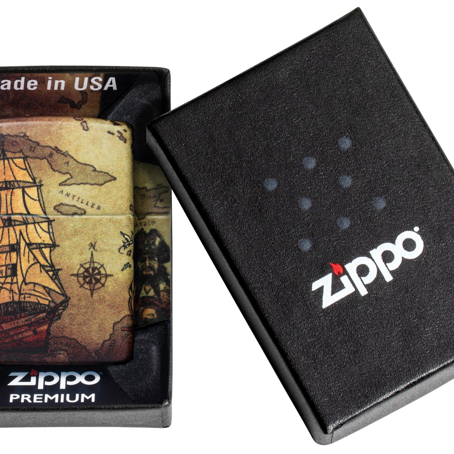 Zippo Windproof Lighter - Bob Marley - 540 White Matte Finish - Refillable for Lifetime Use - Adjustable Flame - Gift Box - Metal Construction - Made in USA