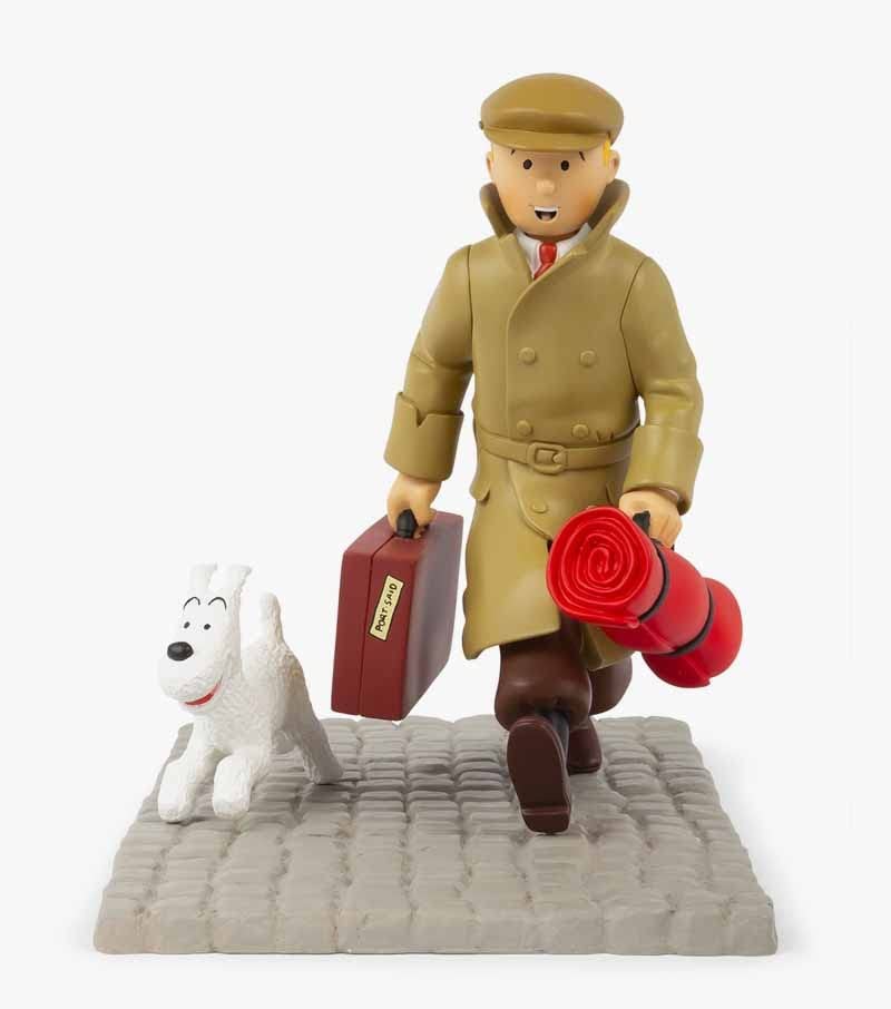 Collectible Resin Figure Tintin and Snowy ils arrivent !! 22cm (45994)