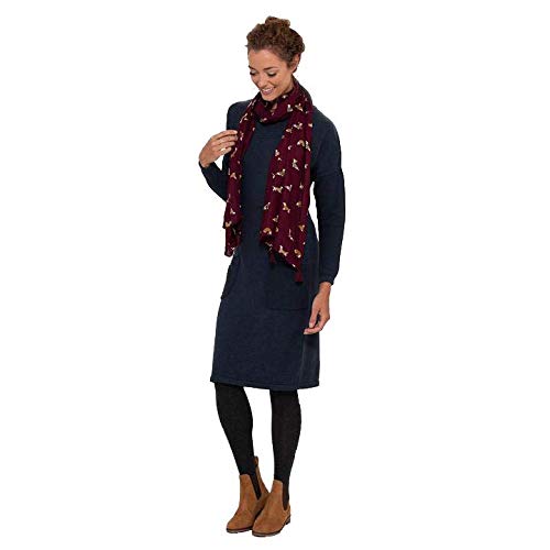 Brakeburn Sausage Dog Tassel Scarf