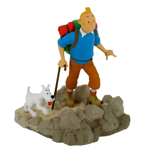 Moulinsart Collectible figurine Tintin Hiker with Snowy (2020)